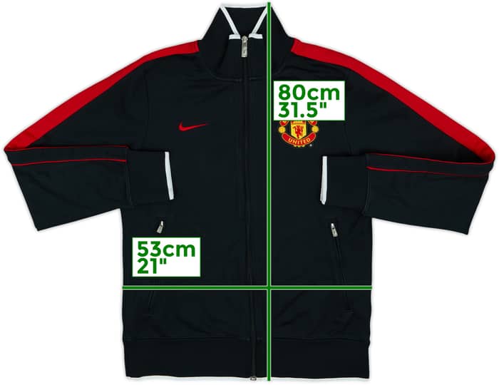 2011-12 Manchester United Nike Track Jacket - 9/10 - (S)