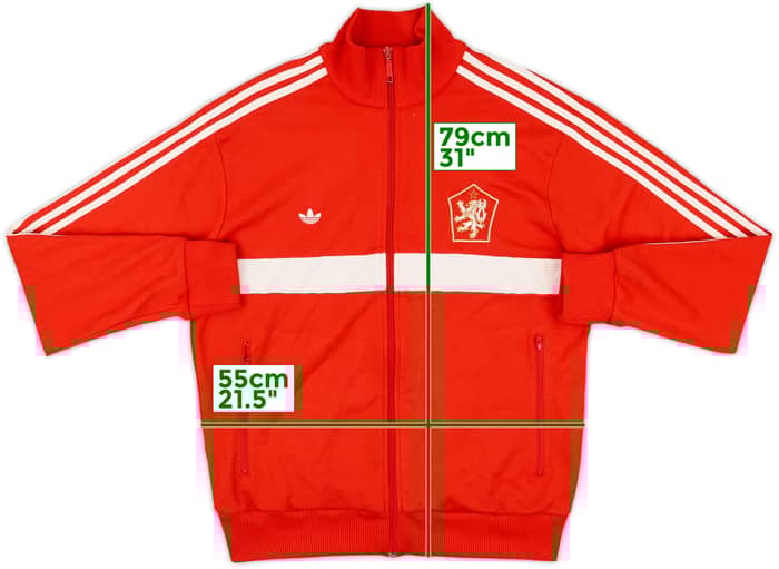 2005-06 Czechoslovakia adidas Originals Retro Track Jacket - 7/10 - (XL)
