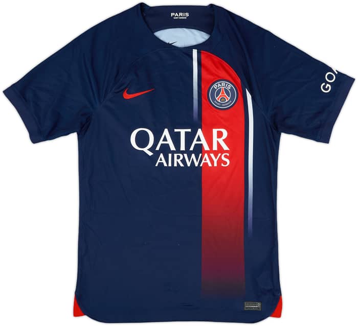 2023-24 Paris Saint-Germain Home Shirt - 8/10 - (S)