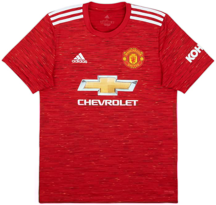 2020-21 Manchester United Home Shirt Pogba #6 - 9/10 - (M)
