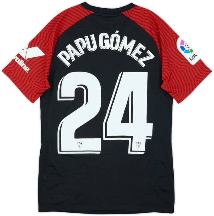 2021-22 Sevilla Third Shirt Papu Gomez #24 - 7/10 - (S)