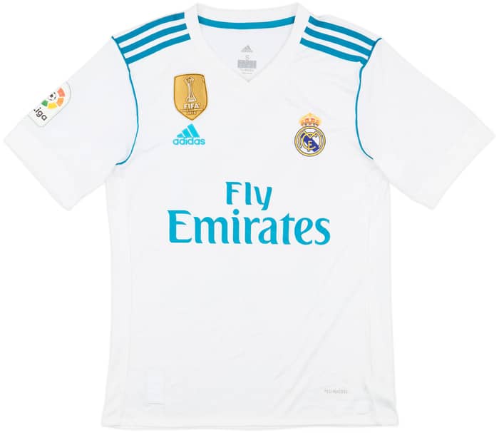 2017-18 Real Madrid Home Shirt Isco #22 - 9/10 - (S)