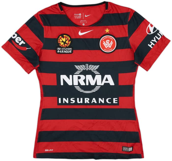 2015-16 Western Sydney Wanderers Home Shirt - 10/10 - (Women's S)