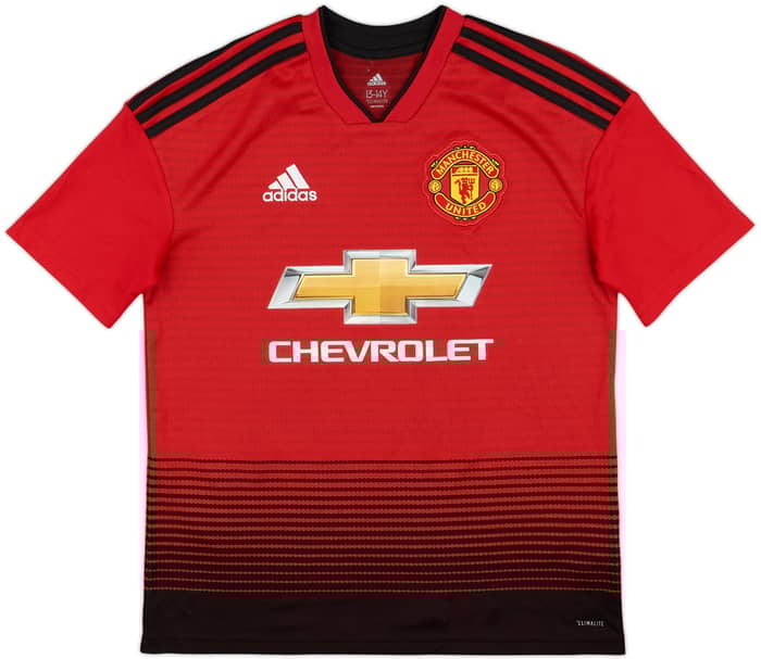 2018-19 Manchester United Home Shirt Rashford #10 - 6/10 - (L.Boys)
