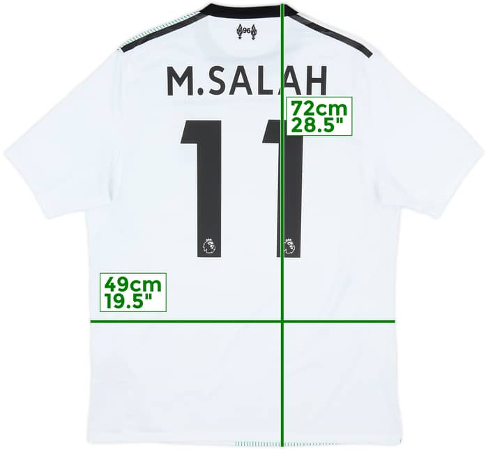 2017-18 Liverpool Away Shirt M.Salah #11 - 9/10 - (M)