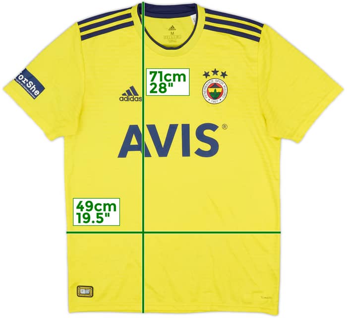 2019-20 Fenerbahce Away Shirt - 8/10 - (M)