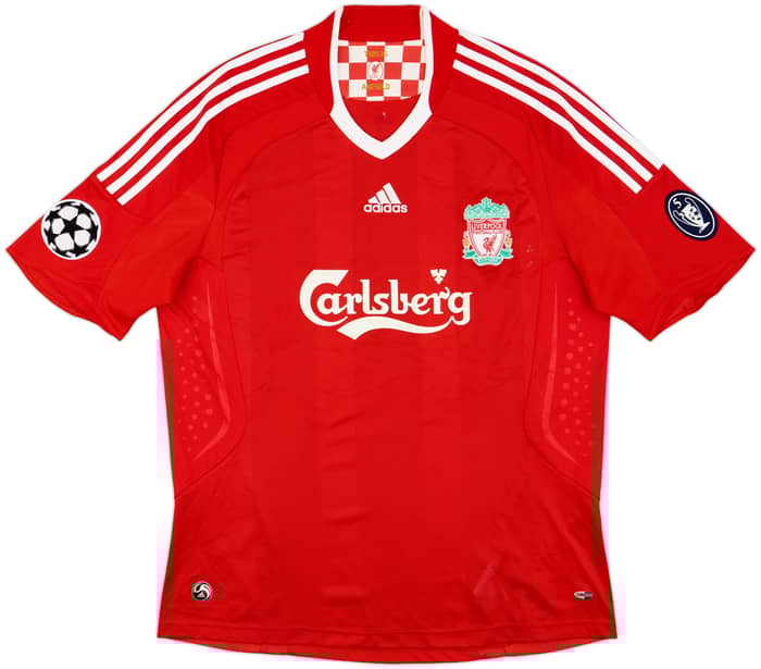 2008-10 Liverpool Home Shirt Alonso #14 - 6/10 - (L)
