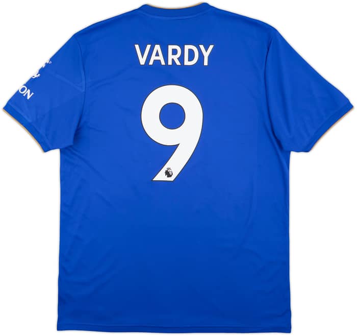 2018-19 Leicester Home Shirt Vardy #9 - 8/10 - (L)