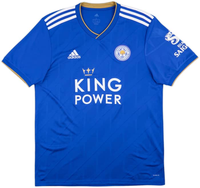 2018-19 Leicester Home Shirt Vardy #9 - 8/10 - (L)