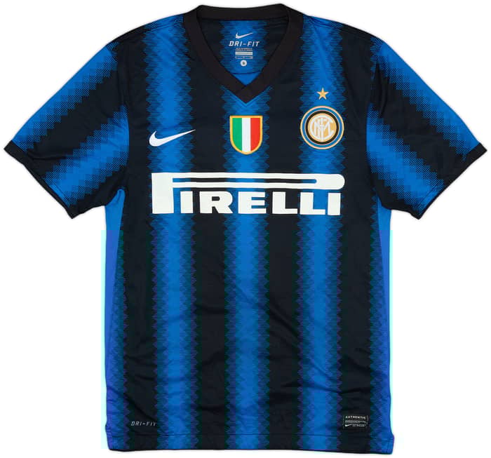 2010-11 Inter Milan Home Shirt Sneijder #10 - 8/10 - (S)