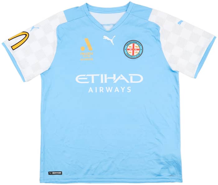 2021-22 Melbourne City Home Shirt - 10/10 - (L)
