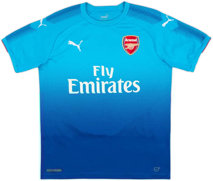 2017-18 Arsenal Away Shirt Ozil #11 - 8/10 - (XL.Boys)