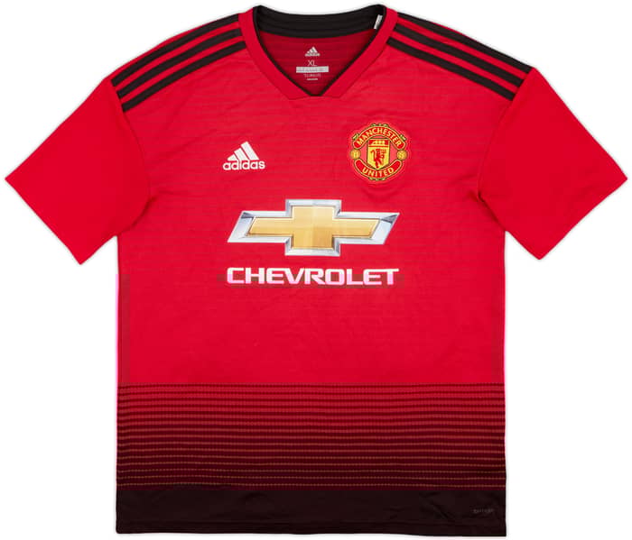 2018-19 Manchester United Home Shirt Rashford #10 - 7/10 - (XL.Boys)