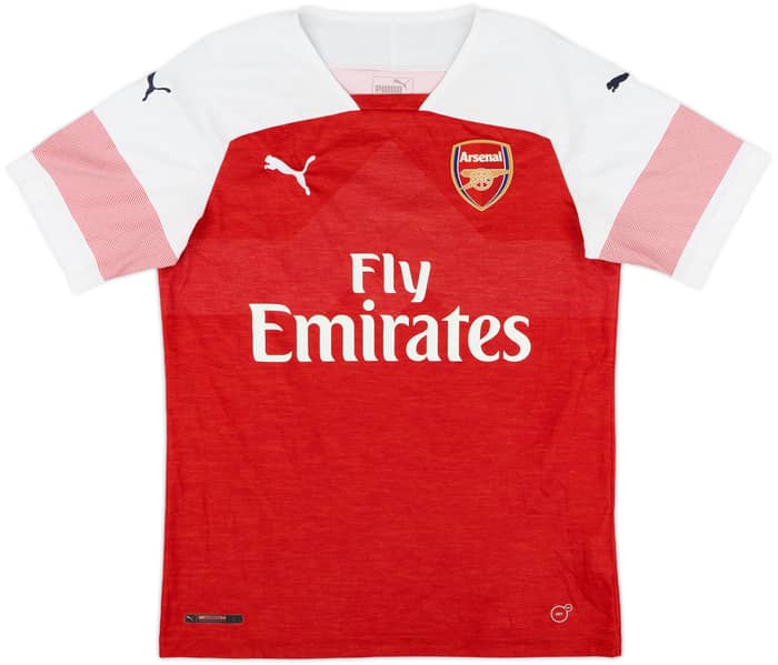 2018-19 Arsenal Home Shirt Saka #87 - 7/10 - (S)