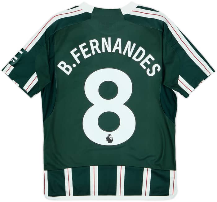 2023-24 Manchester United Away Shirt B.Fernandes #8 - 10/10 - (L.Boys)
