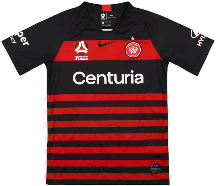 2019-20 Western Sydney Wanderers Home Shirt - 9/10 - (L.Boys)