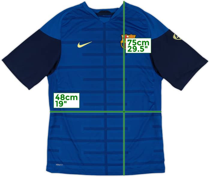 2009-10 Barcelona Nike Training Shirt - 9/10 - (M)