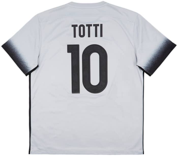 2015-16 Roma Third Shirt Totti #10 - 8/10 - (XL)