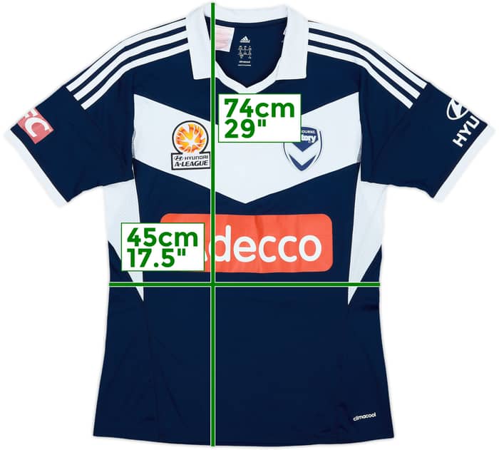 2013-15 Melbourne Victory Home Shirt - 6/10 - (XL.Boys)