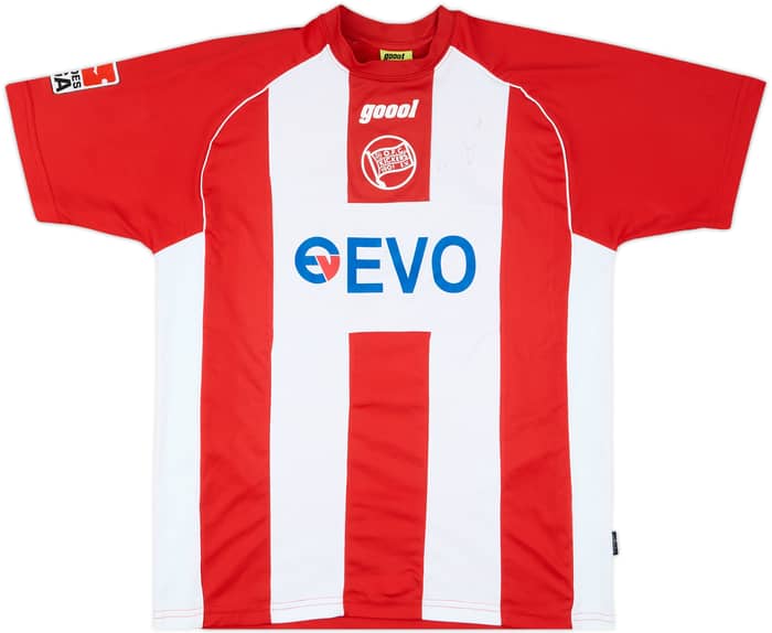 2005-06 Offenbacher Kickers Match Issue Signed Home Shirt Dorn #7