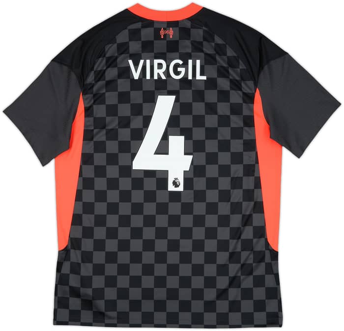 2020-21 Liverpool Third Shirt Virgil #4 (L)