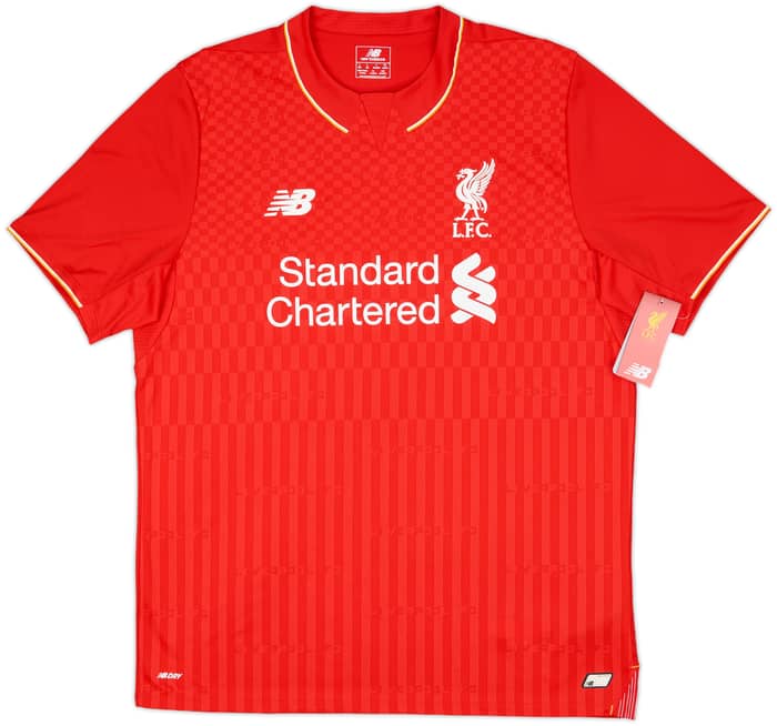 2015-16 Liverpool Home Shirt Gerrard #8 (L)