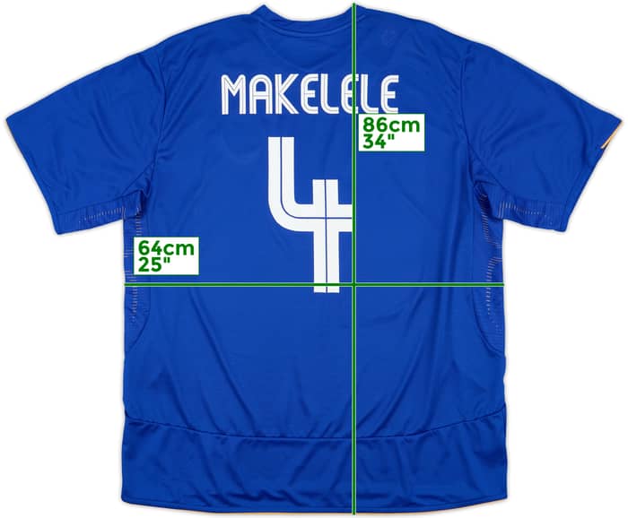 2005-06 Chelsea Centenary Home Shirt Makelele #4 (XXL)