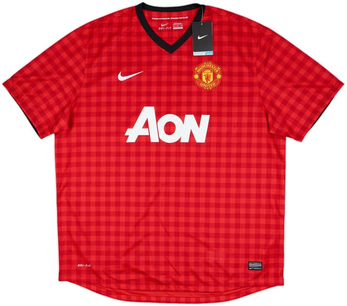 2012-13 Manchester United Home Shirt Rooney #10 (XXL)