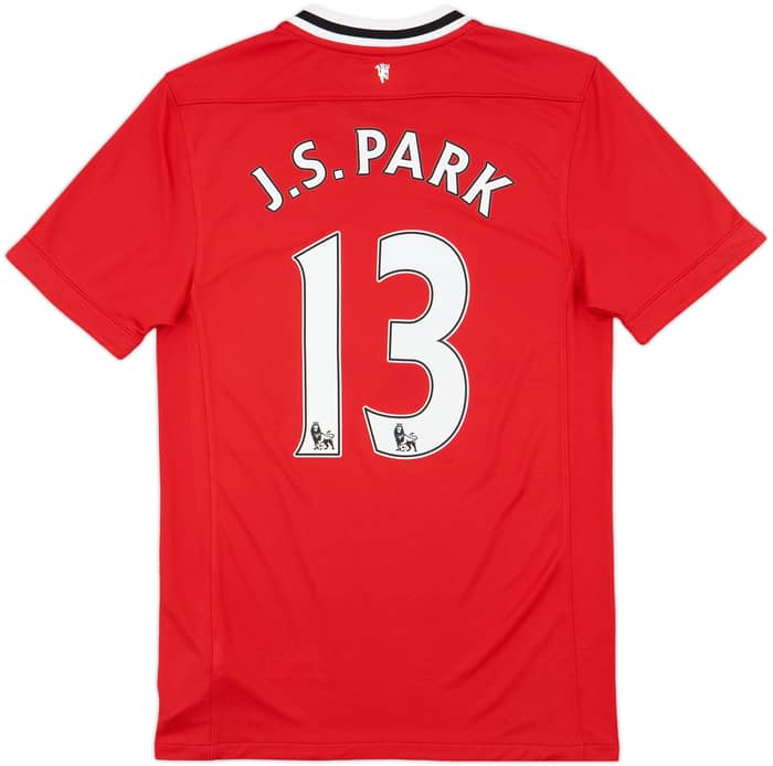 2011-12 Manchester United Home Shirt J.S.Park #13 (S)