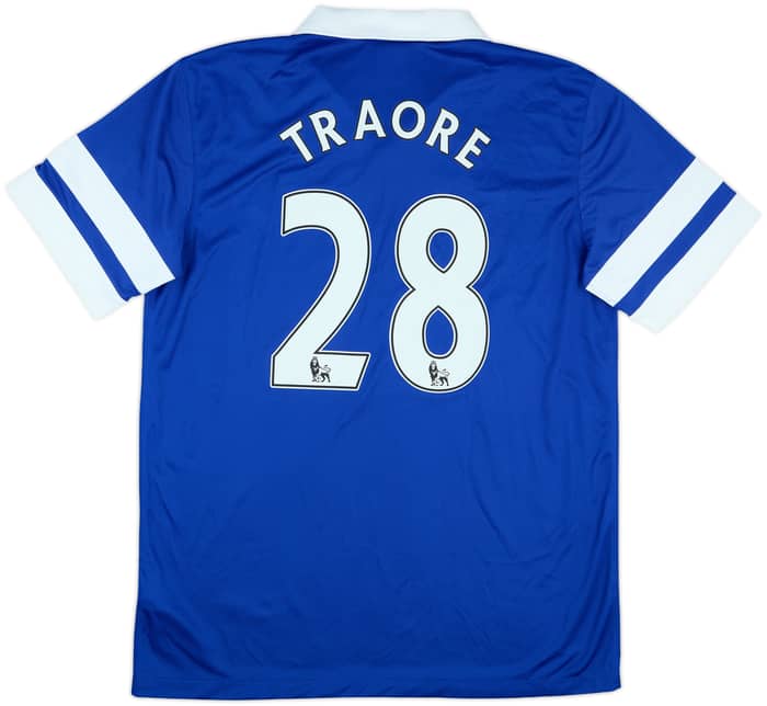 2013-14 Everton Home Shirt Traore #28 (L)