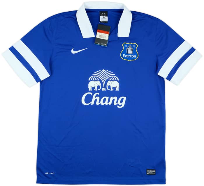 2013-14 Everton Home Shirt Traore #28 (L)