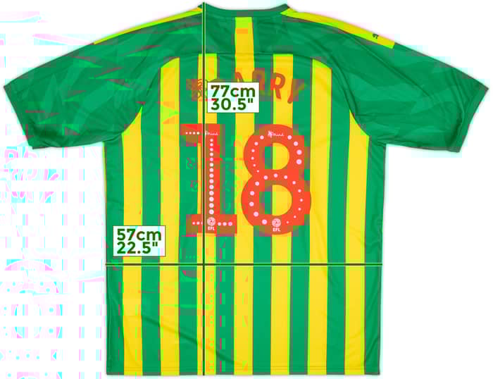 2019-20 West Brom Away Shirt Barry #18 (XL)