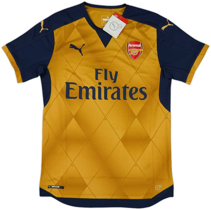 2015-16 Arsenal Away Shirt Arteta #8 (S)