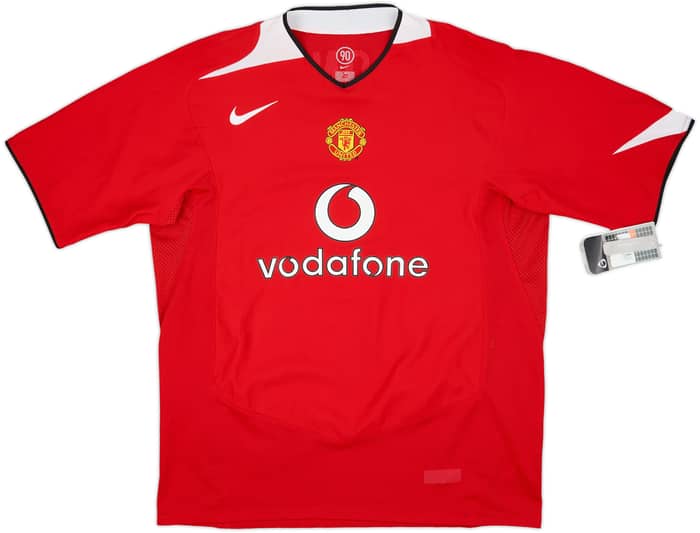 2004-06 Manchester United Home Shirt Rooney #8 (XL)