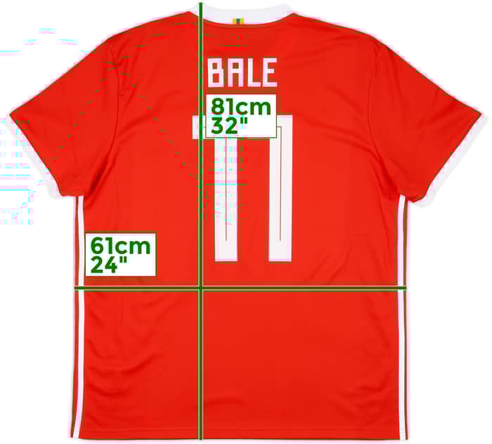2018-19 Wales Home Shirt Bale #11 (XL)