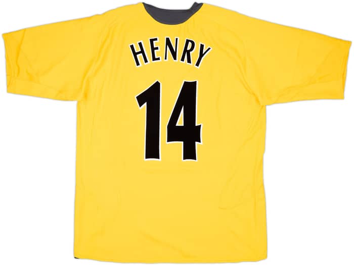 2005-06 Arsenal Away Shirt Henry #14 (XL)