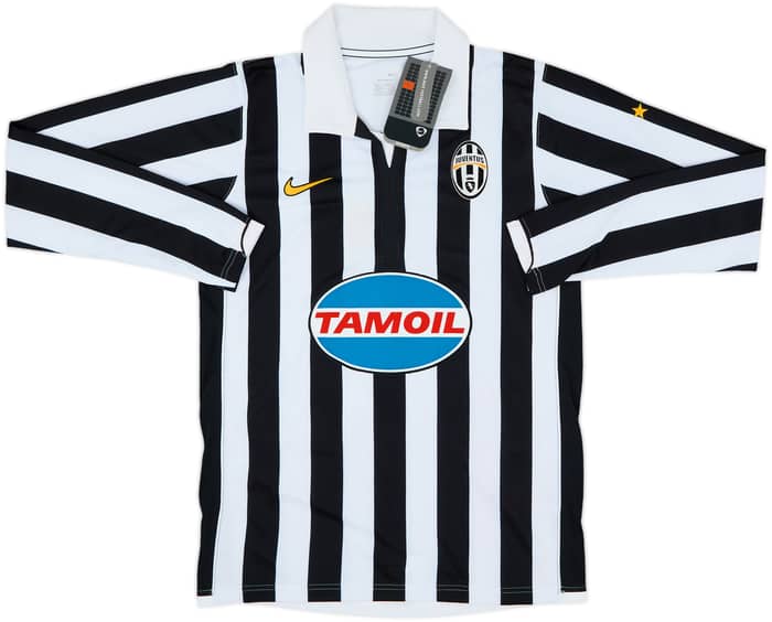 2006-07 Juventus Home L/S Shirt Del Piero #10 (S)