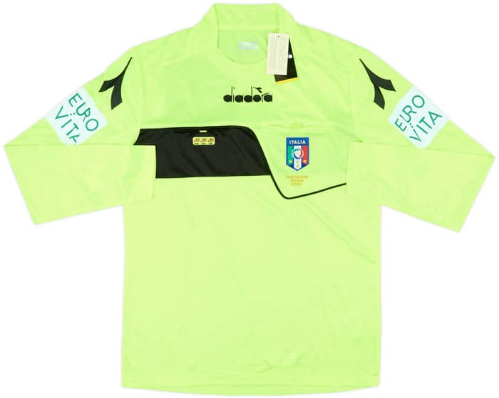 2017-18 Italy Diadora Referee L/S Shirt (M)
