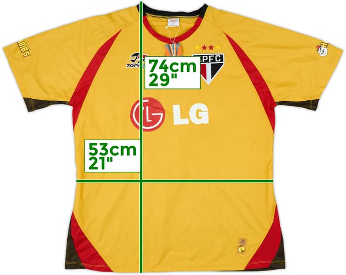 2004-05 Sao Paulo Topper Training Shirt #10 (M)