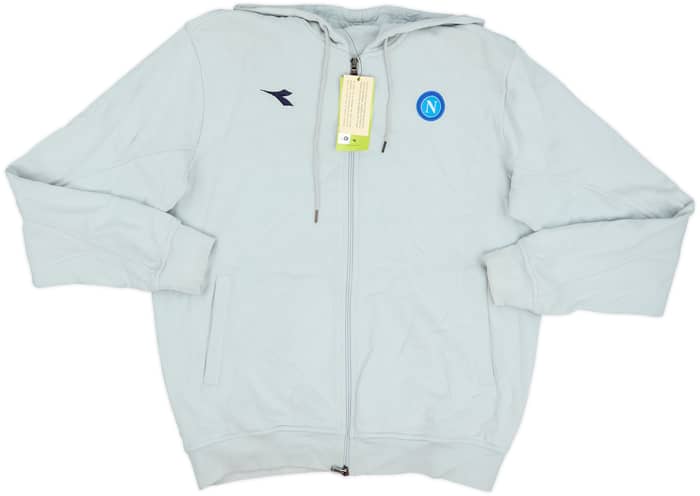 2008-09 Napoli Diadora Hooded Track Jacket (M)
