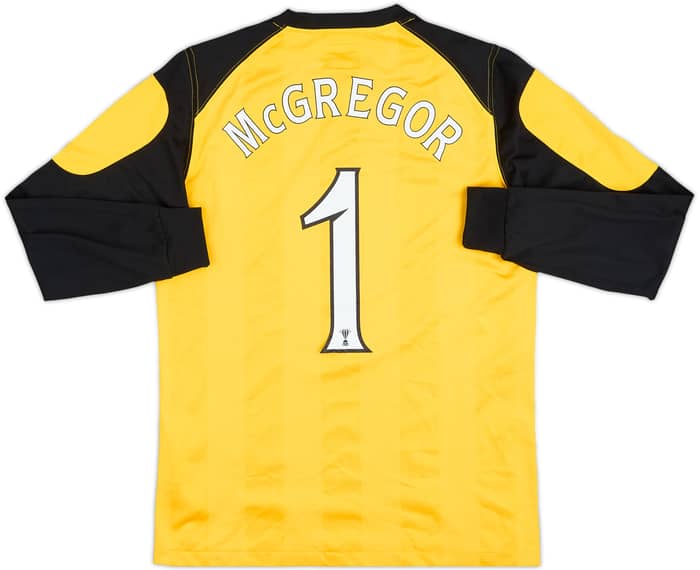 Camiseta de portero de los Rangers 2010-11 McGregor #1 - 5/10 - (Niños L)