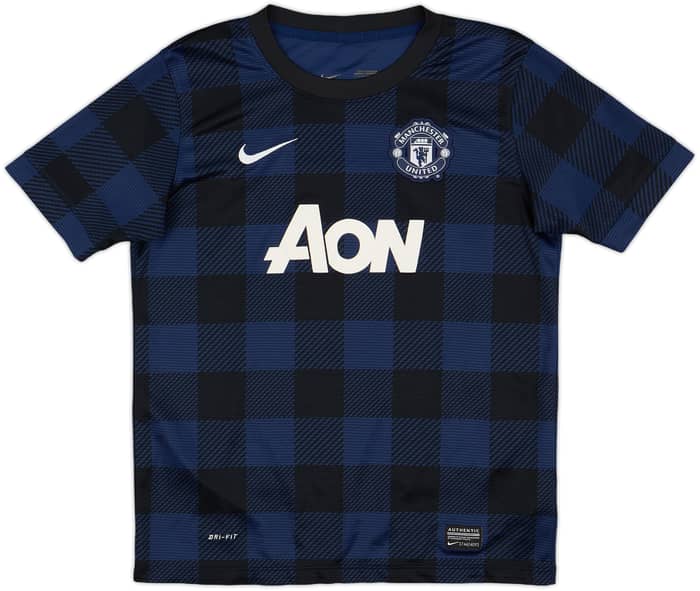 2013-14 Manchester United Away Shirt Rooney #10 - 5/10 - (L.Boys)
