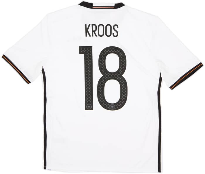 2015-16 Germany Home Shirt Kroos #18 (XL.Boys)