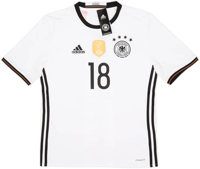 2015-16 Germany Home Shirt Kroos #18 (XL.Boys)
