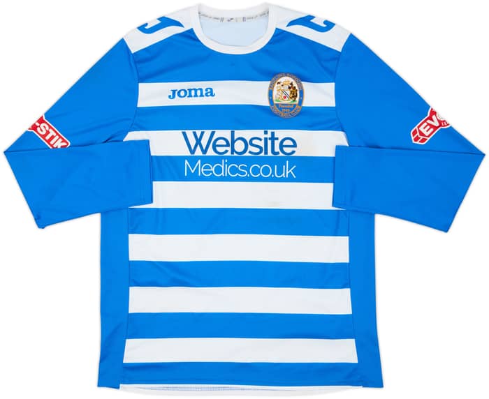 2015-16 Radcliffe Match Issue Home L/S Shirt #14