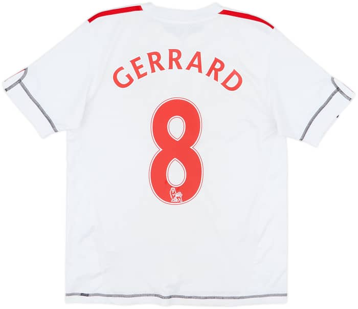 2009-10 Liverpool Third Shirt Gerrard #8 - 6/10 - (XL.Boys)