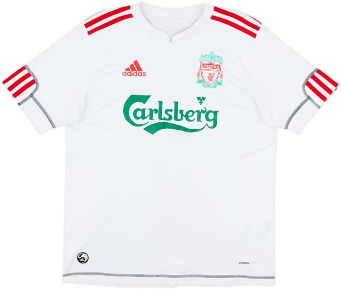 2009-10 Liverpool Third Shirt Gerrard #8 - 6/10 - (XL.Boys)