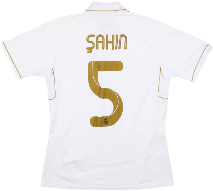 2011-12 Real Madrid Home Shirt Sahin #5 - 5/10 - (XL.Boys)