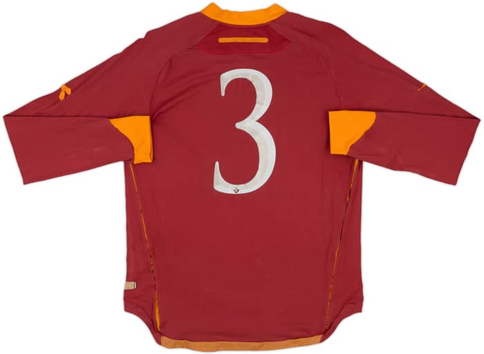 2006-07 Roma Match Issue Home L/S Shirt #3