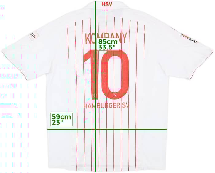 2007-08 Hamburg Home Shirt Kompany #10 - 4/10 - (XL)